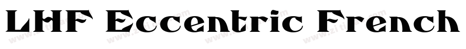 LHF Eccentric French Light字体转换